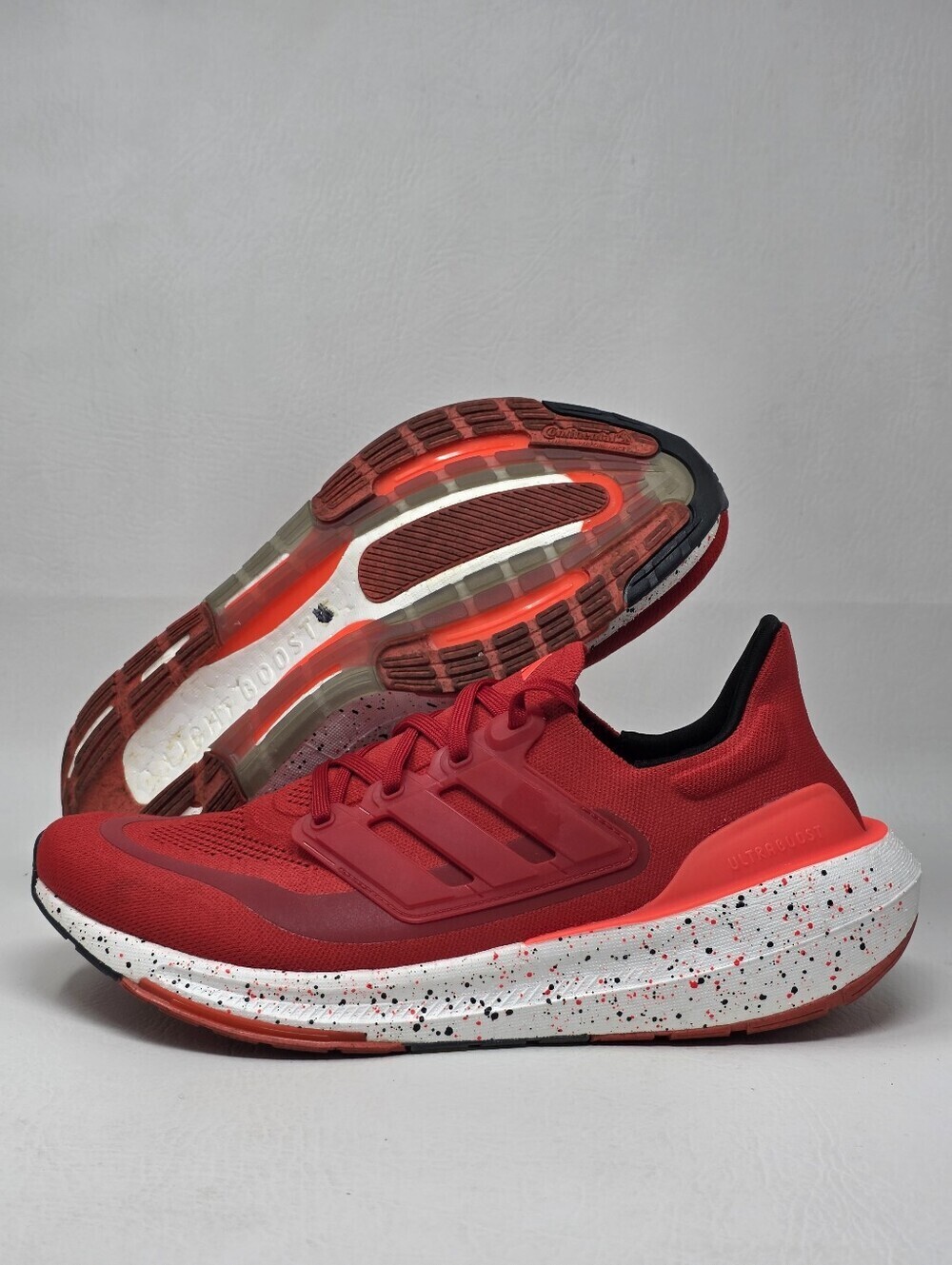 Adidas ULTRABOOST Men's Size 11 Light 2023 Running Shoes Solar Red IG0746